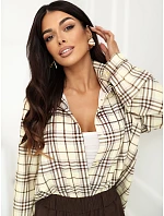 Košeľa IT KS 22269.00 svetlo žltá