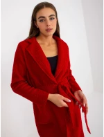 Kabát TW CZ BI 5220.63 tmavo červená