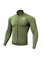 Cyklistická mikina Rockbrs TLWT001 ROAD TO SKY, vetruodolná, zateplená, veľkosť S – zelená Cyklistická mikina Rockbrs TLWT001 ROAD TO SKY, vetruodolná, zateplená, veľkosť S – zelená