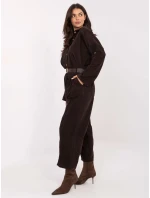 IT nohavice SP 258009.83 tmavohnedé