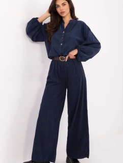 Šnúrové nohavice model 220281 Taliansko Moda