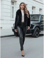 Dámsky krátky čierny kožuch GLAMFLUFFY FashionStreet TY4985 Dámsky krátky čierny kožuch GLAMFLUFFY FashionStreet TY4985