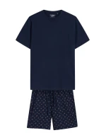 Pánske pyžamo 42601 Shore tmavomodré - HENDERSON