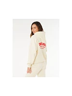 Dámska mikina RIP CURL Surf Puff Heritage Hood, béžová Dámska mikina RIP CURL Surf Puff Heritage Hood, béžová