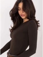 Blúzka WT BZ A1173.51 tmavohnedá