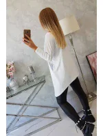 Oversize blúzka biela