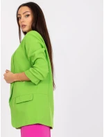 Dámske sako DHJ MA 7684 svetlo zelené