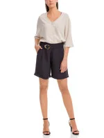 Dámske elegantné kraťasy 12583 - Vamp Dámske elegantné kraťasy 12583 - Vamp