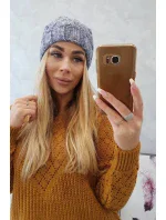 Dámska čiapka Eliza K205 fialová