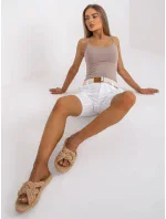 Šortky D60530Z62189Z biele Šortky D60530Z62189Z biele