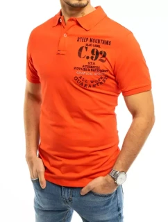 FashionStreet pánske koralové polo tričko PX0460