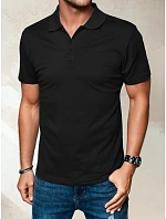 Pánske polo tričko čierne FashionStreet PX0512