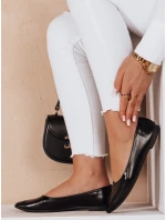 ILLARI dámske baleríny s hrotmi čierne FashionStreet ZY0772