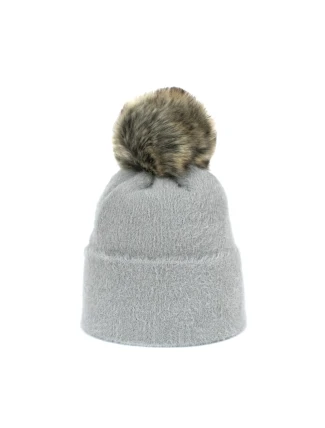Svetlosivá čiapka Soft Fluff - Art of Polo