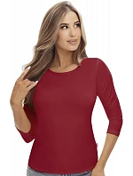 Blúzka Emili Ina s 3/4 rukávmi, veľkosť 2XL–3XL Blúzka Emili Ina s 3/4 rukávmi, veľkosť 2XL–3XL