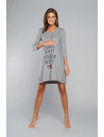 Nočná košeľa Balsam grey - ITALIAN FASHION