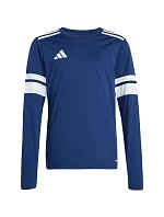 Adidas Squadra 25 detské tričko s dlhým rukávom tmavomodré JJ0049