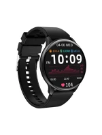 VELTORI VT160-1 Smartwatch Čierny silikónový remienok VELTORI VT160-1 Smartwatch Čierny silikónový remienok