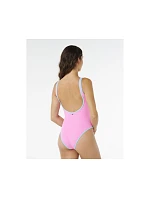 Dámsky kostým RIP CURL Surf Puff 1 Piece, ružový