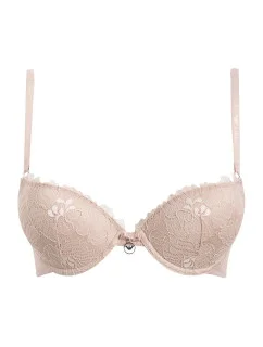 Podprsenka push-up Lace 162394 CC204 03050 telová - Emporio Armani