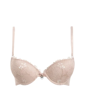 Podprsenka push-up Lace 162394 CC204 03050 telová - Emporio Armani
