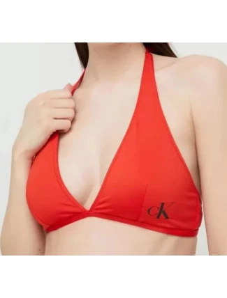 Dámsky vrchný diel plaviek KW01973 XNE červená - Calvin Klein