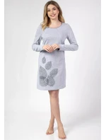 Dámska nočná košeľa 144 dł/r Z25 tmavo ružová - Regina Dámska nočná košeľa 144 dł/r Z25 tmavo ružová - Regina