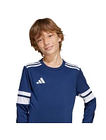 Adidas Squadra 25 detské tričko s dlhým rukávom tmavomodré JJ0049