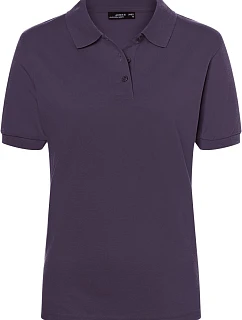Daiber JN 71 Dámske polo tričko z piké 02.0071, farba aubergine