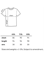Promodoro 3090 (7XL–8XL) Pánske tričko bio premium 40.309X biele Promodoro 3090 (7XL–8XL) Pánske tričko bio premium 40.309X biele
