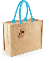 Westford Mill W 407 Jutová nákupná taška „Classic“ 50.0407 natural/surf blue Westford Mill W 407 Jutová nákupná taška „Classic“ 50.0407 natural/surf blue