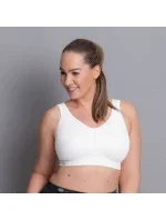ľahká a pevná športová podprsenka 5521 biela - Active