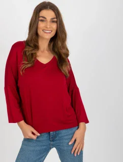 Bluzka RV BZ 7663.05 bordowy