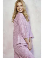Taro pyžamo 3435 Jolie 3/4 S-XL Z25/26 dámske bez zipsu Taro pyžamo 3435 Jolie 3/4 S-XL Z25/26 dámske bez zipsu
