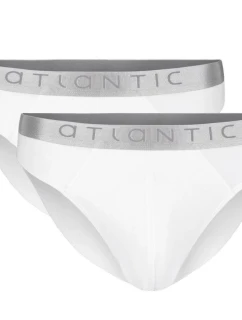 Pánske nohavičky 2 pack 013 white - Atlantic