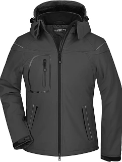 Daiber JN 1001 Dámska 3-vrstvová zimná softshellová bunda 02.1001 čierna