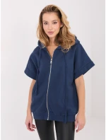 WT BL mikina A1458.36 tmavomodrá