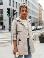 Dámska prechodná bunda parka MEROY sivá FashionStreet TY4287