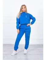 Izolačná sada s farebnou potlačou nevädze modrá