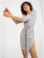 LK SK 509144 šaty.98 šedá LK SK 509144 šaty.98 šedá