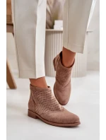 Dámske členkové topánky Acorn Brown S.Barski Dámske členkové topánky Acorn Brown S.Barski