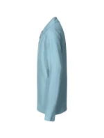 Detská polokošeľa Pique Polo LS sky blue
