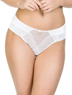 Dámske brazílske nohavičky DOTS 19056 White