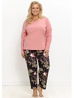 Pyžamo Taro 3654 Maribel, s dlhými rukávmi, veľkosť 2XL–3XL, Z26