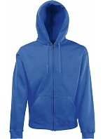 Fruit of the Loom Classic Hooded Sweat Jacket Mikina s kapucňou 16.2062 kráľovská modrá