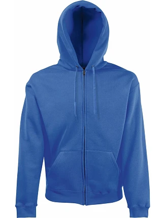 Fruit of the Loom Classic Hooded Sweat Jacket Mikina s kapucňou 16.2062 kráľovská modrá