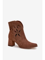 Topánky na podpätku model 219132 Krok vo veľkom štýle