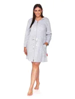 Dámsky župan 1008 sivý plus - Doctornap