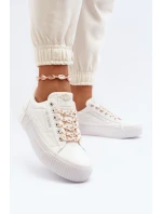 Damskie Trampki Lee Cooper LCW-24-31-2170 Białe
