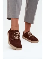 Tenisky Barefoot z prírodného semišu Zazoo 314 chocolate Tenisky Barefoot z prírodného semišu Zazoo 314 chocolate
